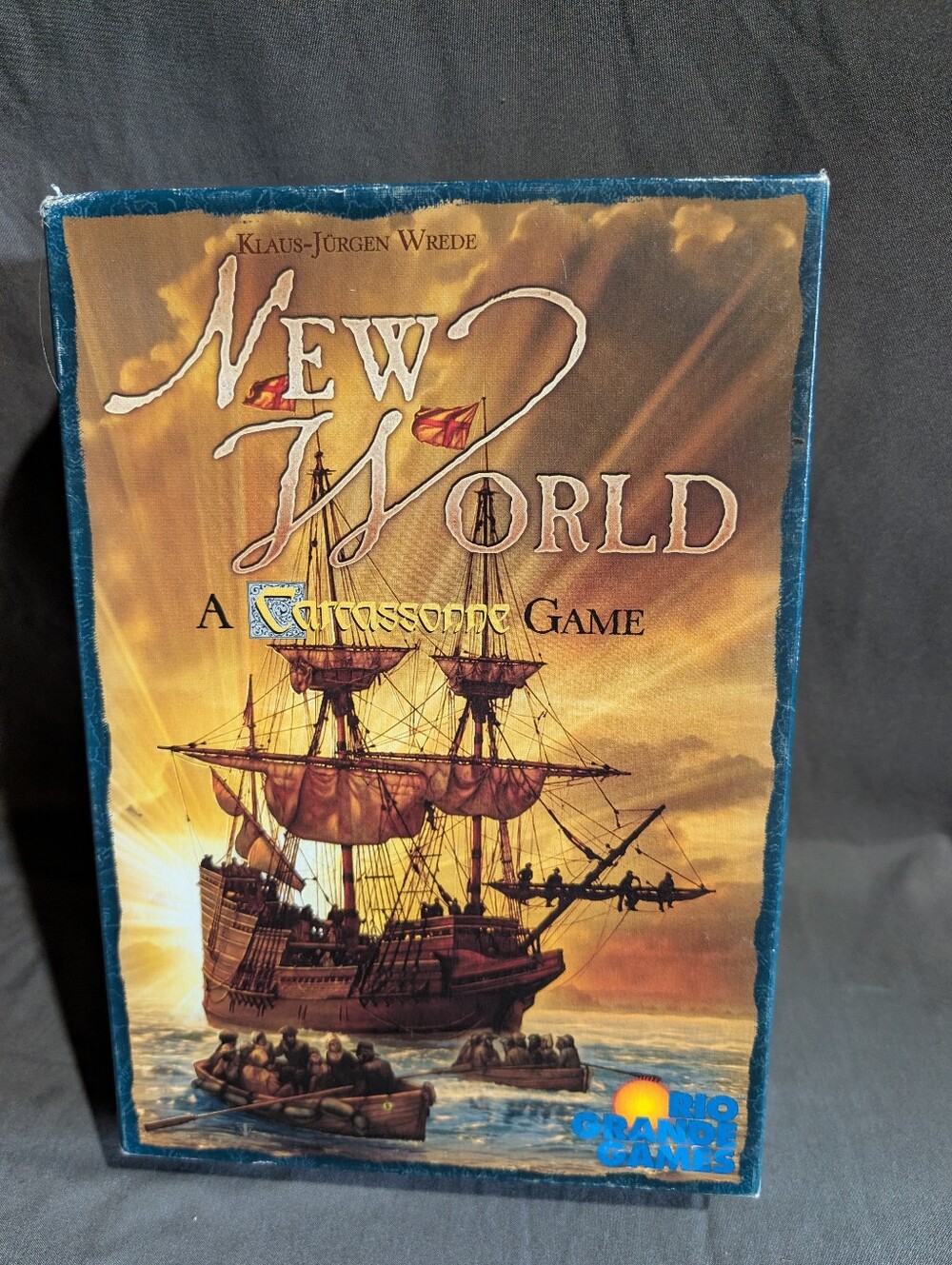 New World Board Game  A Carcassonne Game  Complete Rio Grande 2008